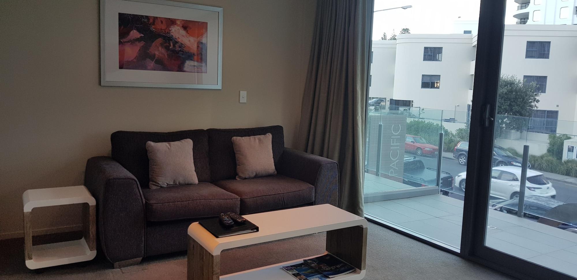 The Pacific Apartments Mount Maunganui Exteriör bild