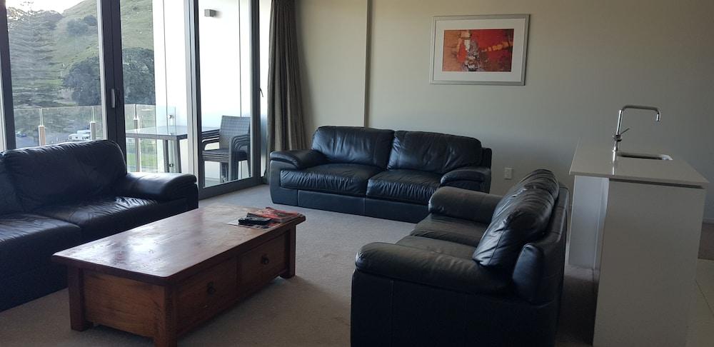 The Pacific Apartments Mount Maunganui Exteriör bild