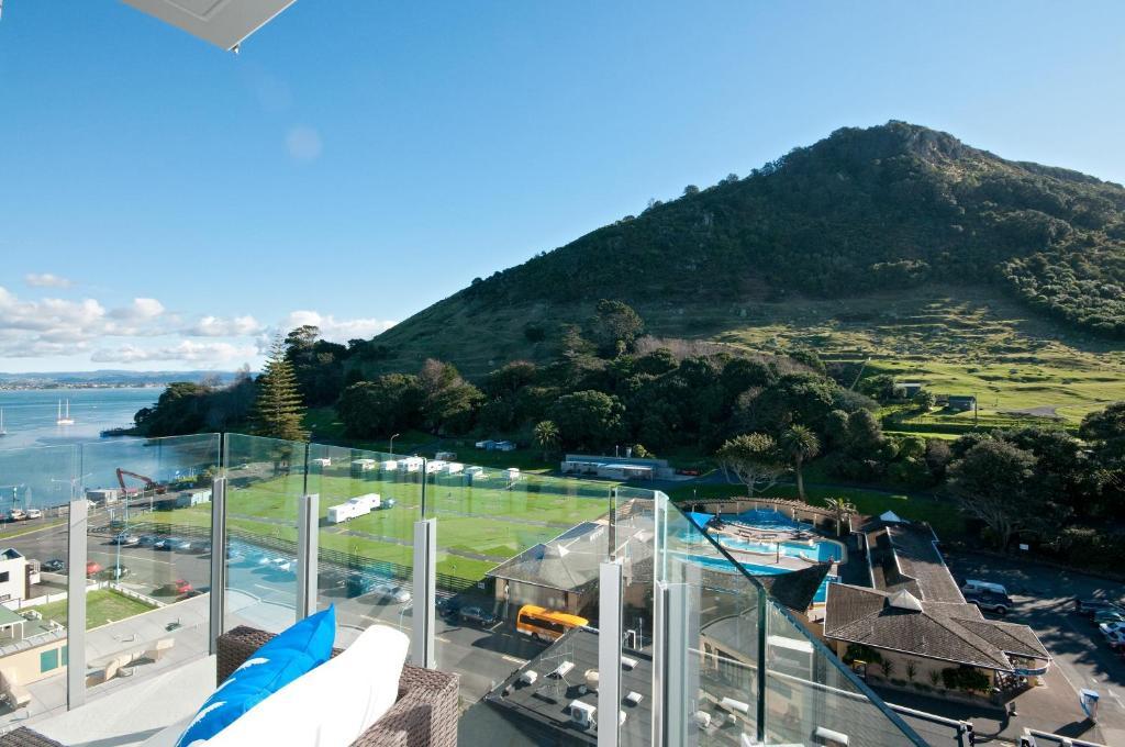 The Pacific Apartments Mount Maunganui Exteriör bild