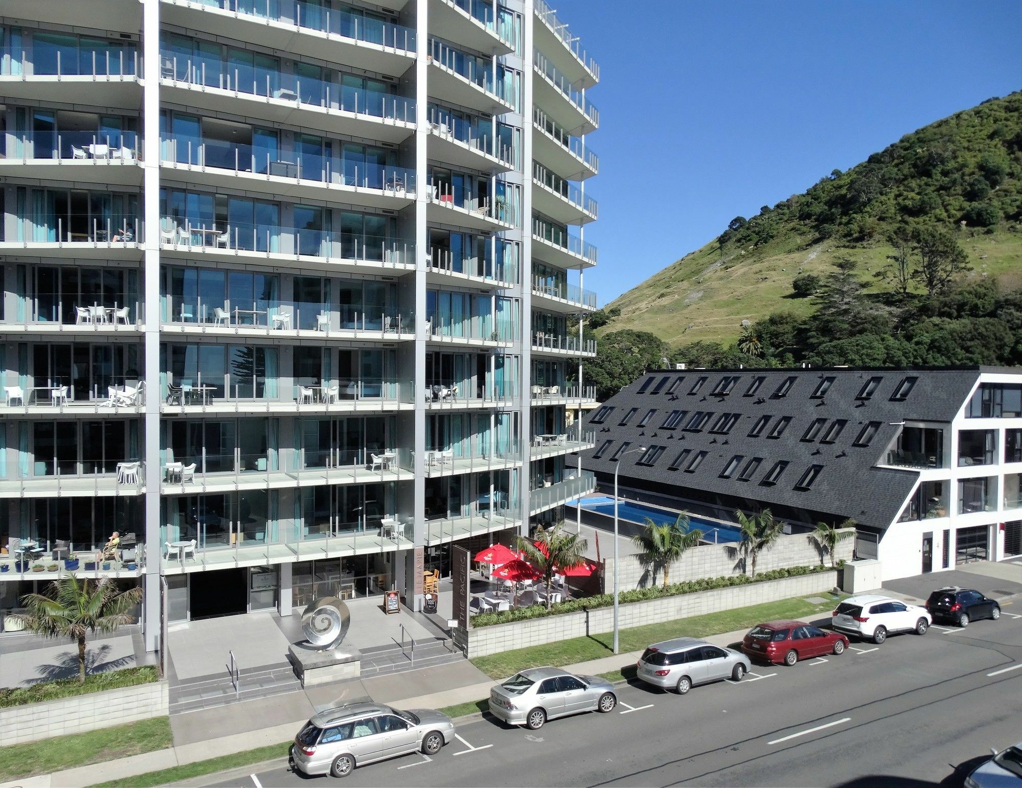 The Pacific Apartments Mount Maunganui Exteriör bild